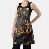 ベンガルキャットクリスマスフェスティバル航海 エプロン (インサイチュ)