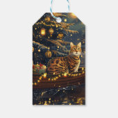 ベンガルキャットクリスマスフェスティバル航海 ギフトタグ (裏面)