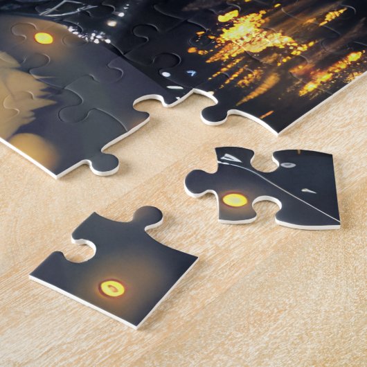 ベンガルキャットクリスマスフェスティバル航海 ジグソーパズル (側面)