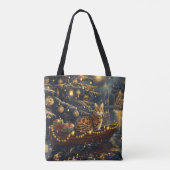 ベンガルキャットクリスマスフェスティバル航海 トートバッグ (裏面)