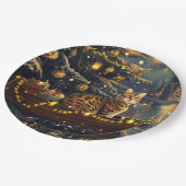 ベンガルキャットクリスマスフェスティバル航海 ペーパープレート (アングル)