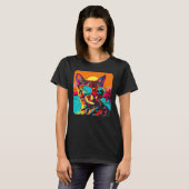 ベンガルキャットサマービーチ Tシャツ (正面フル)