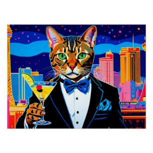 ベンガルキャットベガスナイトライフ7 ポスター