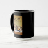 ベンガルキャットベッドルームキャッおもしろいトスリーピーキャット マグカップ (正面左)