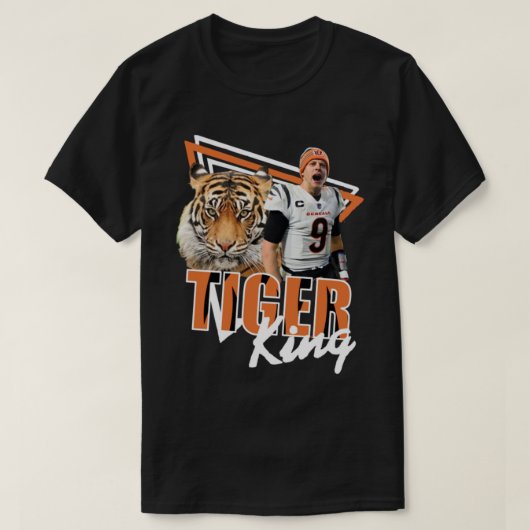 ベンガルズジョーバロータイガーキング1 Tシャツ (デザイン正面)