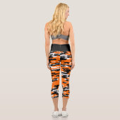 ベンガルズタイガー高い腰のカプリス カプリレギンス (裏面)