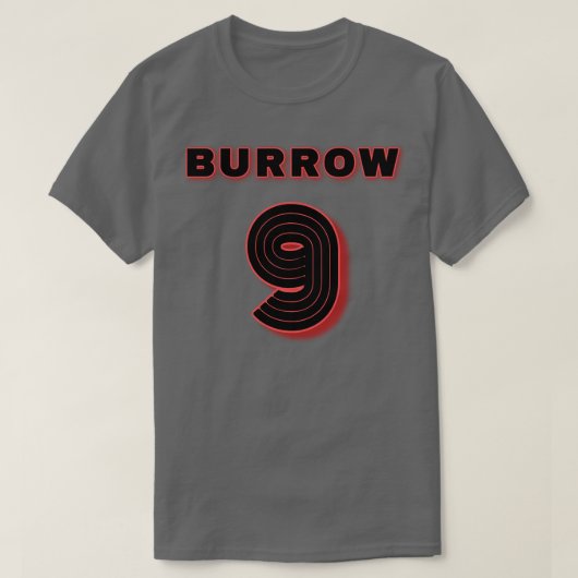 ベンガルズJoe Burrow番号 Tシャツ (デザイン正面)