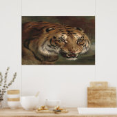 ベンガルタイガーがあなたのポスターを見て ポスター (キッチン)