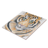 ベンガルタイガーウォーターカラーアート タイル (側面)