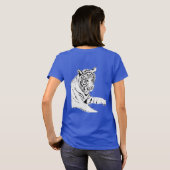 ベンガルタイガーカスタムアートシャツ Tシャツ (裏面フル)