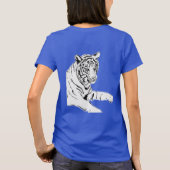 ベンガルタイガーカスタムアートシャツ Tシャツ (裏面)