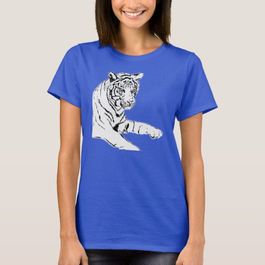 ベンガルタイガーカスタムアートシャツ Tシャツ (正面)