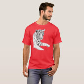 ベンガルタイガーカスタムアートシャツ Tシャツ (正面フル)