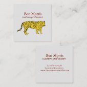 ベンガルタイガーカスタム名刺 スクエア名刺 (正面/裏面)