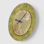 ベンガルタイガース金ゴールドコイン、長城時計 ラージ壁時計 (傾斜)