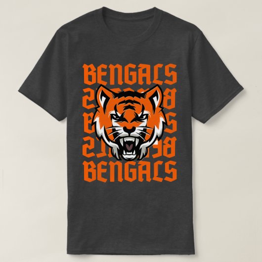 ベンガルタイガース Tシャツ (デザイン正面)