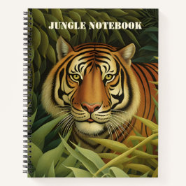 ベンガルタイガーデジタルアートジャングル ノートブック