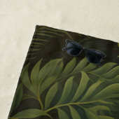 ベンガルタイガーデジタルアート ビーチタオル (インサイチュ)