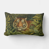 ベンガルタイガーデジタルアート ランバークッション (正面)