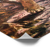 ベンガルタイガーバイCEスワン、ヴィンテージ野生動物 ポスター (角)