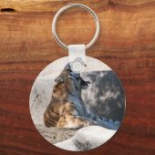 ベンガルタイガーラブ キーホルダー (正面)