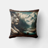 ベンガルタイガーレストバイマウンテンリバー クッション (裏面)