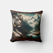 ベンガルタイガーレストバイマウンテンリバー クッション (正面)