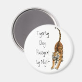 ベンガルタイガー磁石のストレッチ マグネット (正面/裏面)