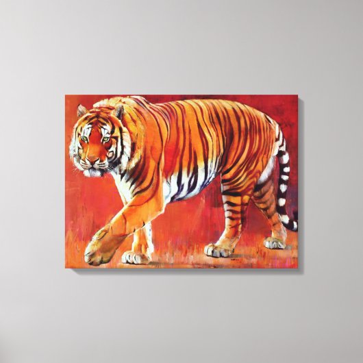 ベンガルタイガー キャンバスプリント (正面)