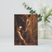 ベンガルタイガー ポストカード (スタンド正面)