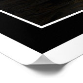 ベンガルタイガー&ムーンアートプリント&ポスター ポスター (角)