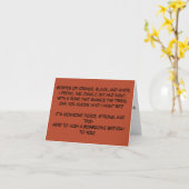 ベンガルトラの謎の誕生日 カード (黄色い花)