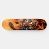 ベンガルトラの跳躍の炎のSB スケートボード (横)