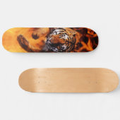 ベンガルトラの跳躍の炎のSB スケートボード (横)
