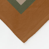 ベンガルトラパーソナライズされた、 フリースブランケット (角)