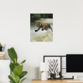 ベンガルトラ(パンテラ・ティグリス・ティグリス)充電 ポスター (ホームオフィス)