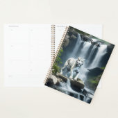 ベンガルホワイトタイガー自然 プランナー手帳 (ディスプレー)