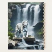 ベンガルホワイトタイガー自然 プランナー手帳 (裏面)