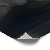 ベンガルホワイトタイガー自然 ポスター (角)