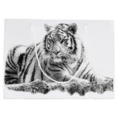 ベンガルホワイトタイガー ラージペーパーバッグ (裏面)