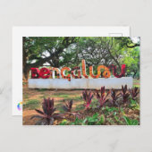 ベンガルル，カルナタカ，インド ポストカード (正面/裏面)