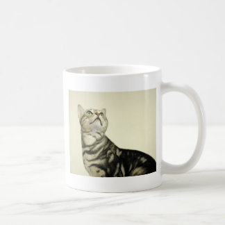 ベンガル大理石の猫 コーヒーマグカップ
