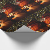 ベンガル子猫クリスマス ラッピングペーパー (角)