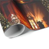 ベンガル子猫クリスマス ラッピングペーパー (ロールコーナー)