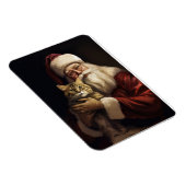 ベンガル猫とサンタクロースフェスティバルクリスマス マグネット (右側)