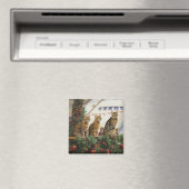 ベンガル猫のクリスマスクルーズ：ポーソウルホリデー マグネット (インサイチュ (食洗機))