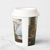 ベンガル猫のクリスマスクルーズ：ポーソウルホリデー 紙コップ (右)