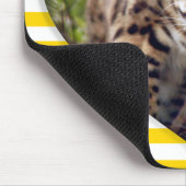 ベンガル猫のバレンタインのマウスパッド マウスパッド (コーナー)