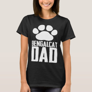 ベンガル猫のパパ Tシャツ