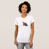 ベンガル猫のプリントのTシャツ Tシャツ (正面フル)